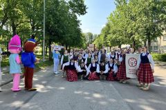 Latvju bērni danci veda Preiļos (1.06.23.)